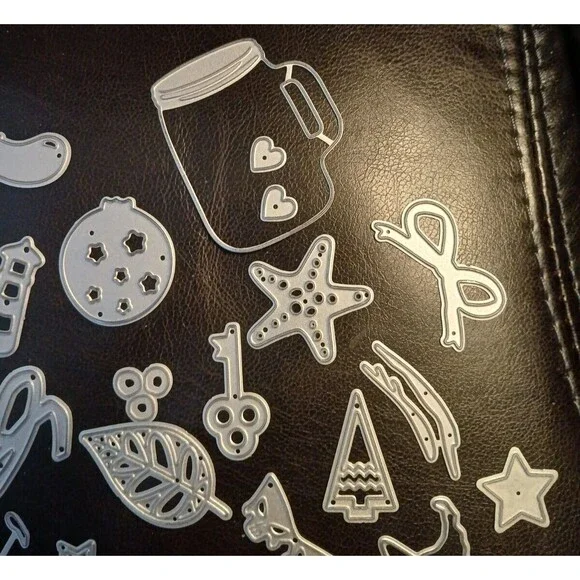 Craft Buddy Die Cutting Machine, 2 Plates, 30 Pc Metal Die, & New Paper - Picture 9 of 16